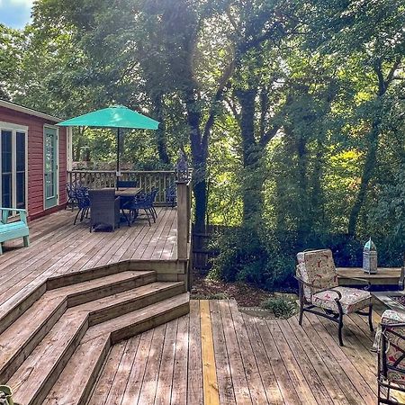 Eclectic Osage Cottage In Historic District Eureka Springs Eksteriør billede